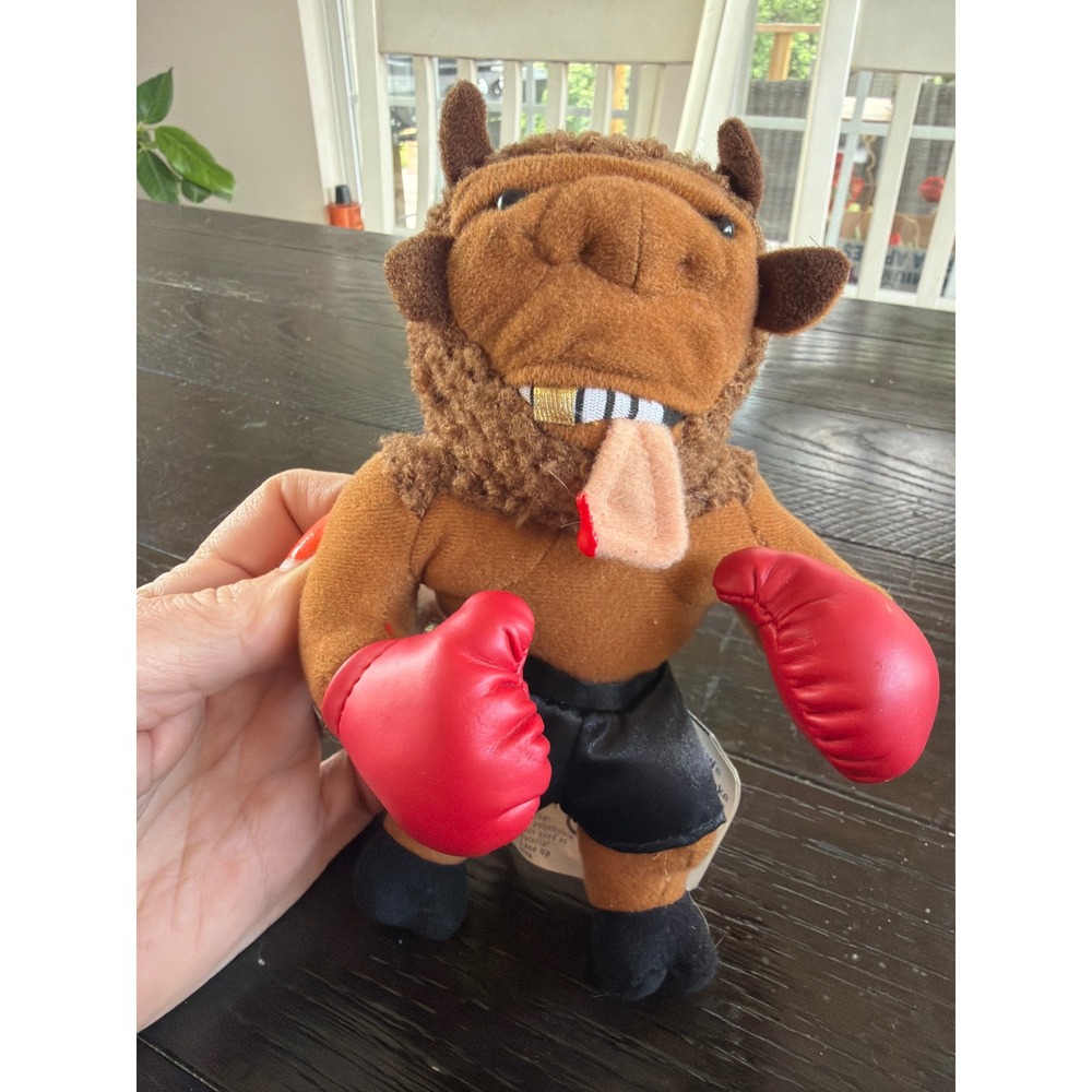 Vintage 1998 Mike Bison Infamous Meanies Plush